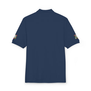 ‘Good Vibes’ Embroidered Polo ~ Tropics Lifestyle Coffee Logo, Many Colors
