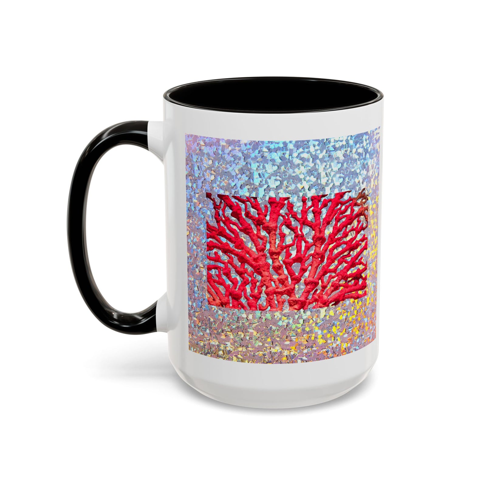 Colorful Mugs (11oz, 15oz), Disco Coral Reef
