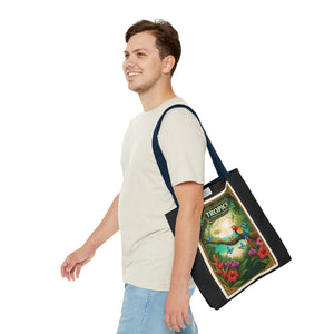 Tote Bag — Parrot Friends at Seashore, TLC Logo