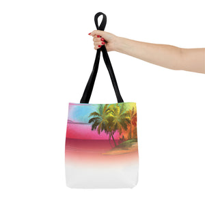 Watercolor Sunset Tote Bag - 3 Sizes