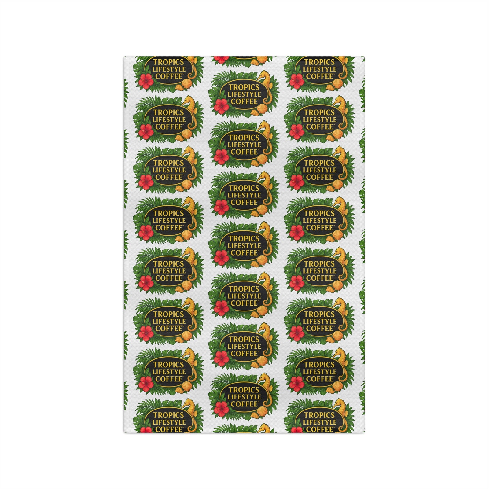 Microfiber Coffee/Tea Towel – Everyday Tropics Collection Logo