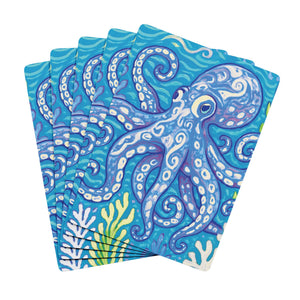 Poker Playing Cards - Blue Kraken Joe