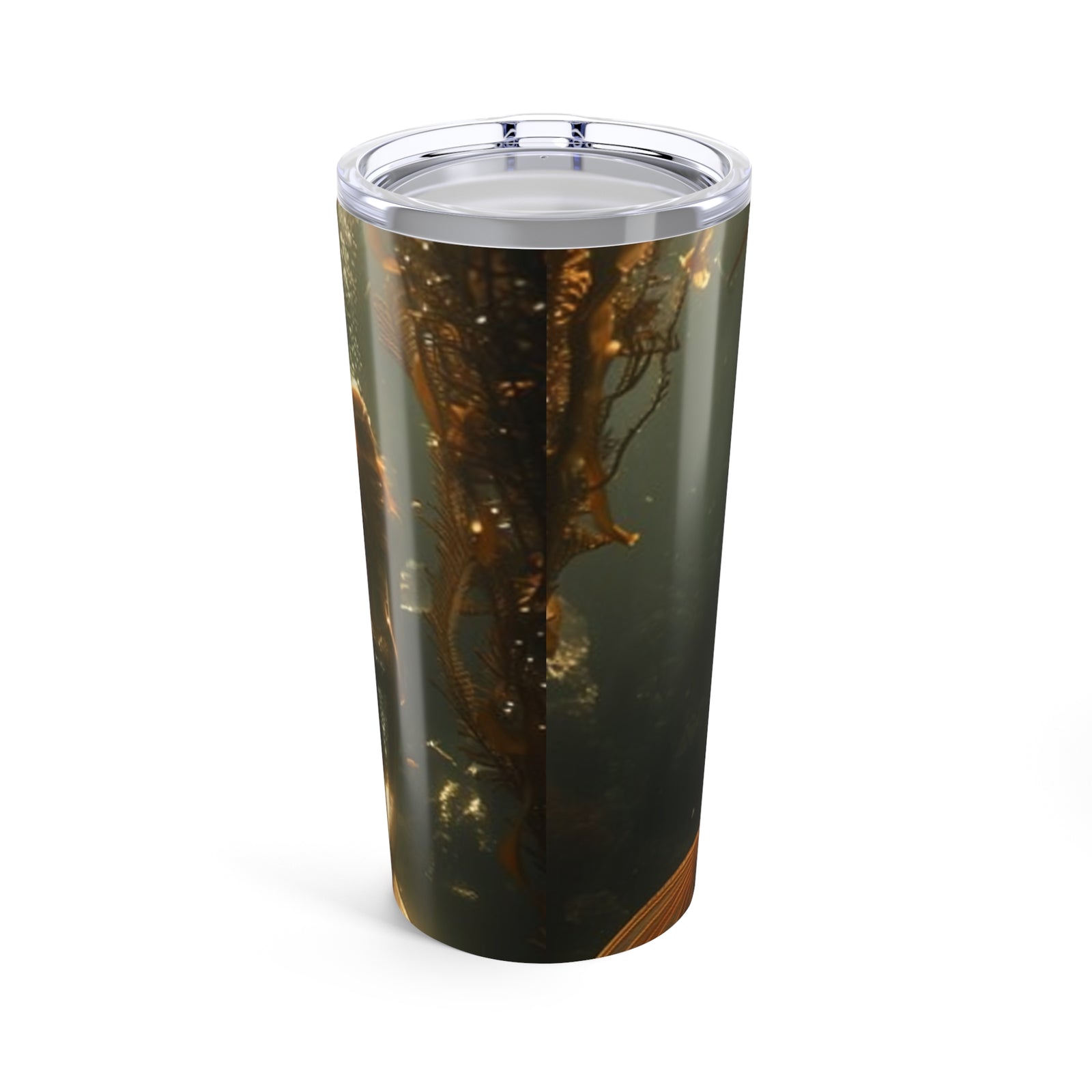 20oz Tropical Glossy Tumbler / Three Mermaid Sisters