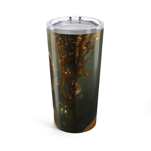 20oz Tropical Glossy Tumbler / Three Mermaid Sisters