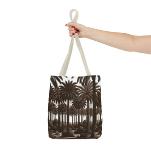 Woodcut Palms Tote Bag - 3 Sizes