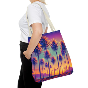 Sunset Palms Tote Bag - 3 Sizes