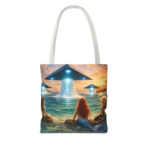 UFOs & Mermaids Tote Bag - 3 Sizes