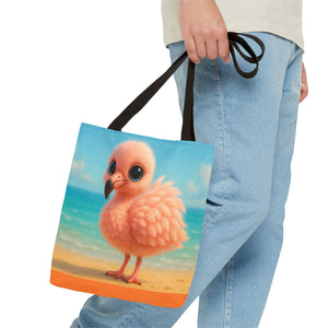 Baby Flamingo Tote Bag - 3 Sizes