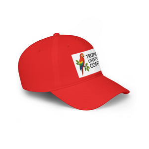 Tropics Lifestyle Coffee Cap — Parrot Logo Baseball Hat