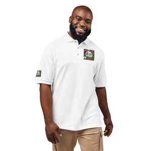 ‘Good Vibes’ Embroidered Polo ~ Tropics Lifestyle Coffee Logo, Many Colors