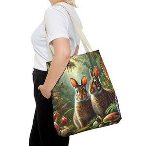 Tropical Sumatran Rabbits Tote Bag - 3 Sizes