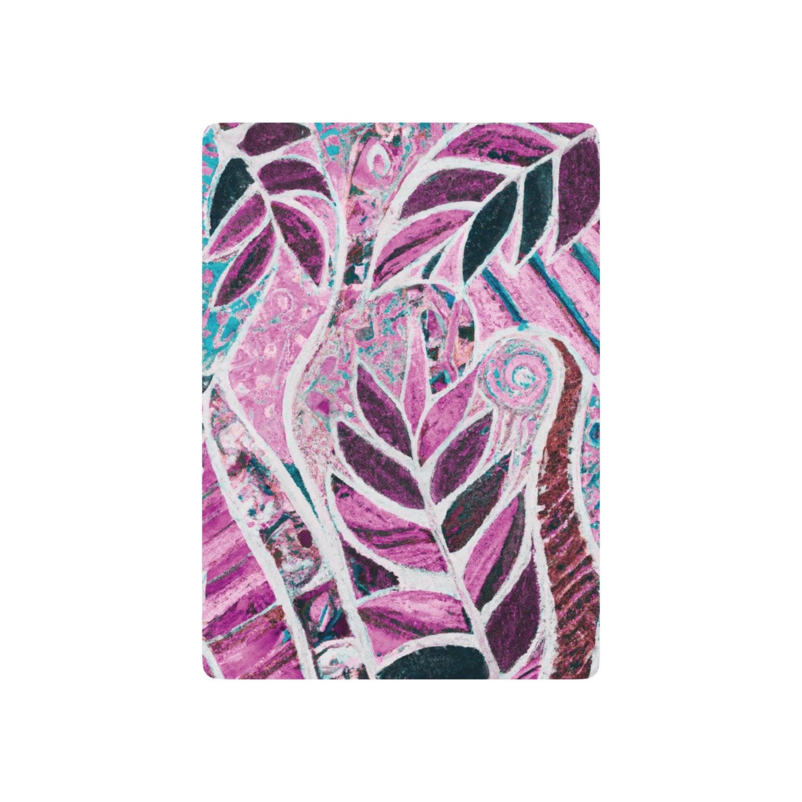 Poker Playing Cards - Amazon Whimsy, Pink