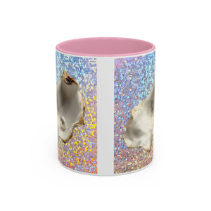 Colorful Mugs (11oz, 15oz), Disco White Pearl Oyster