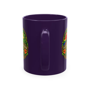 Tropical Parrot Coffee Mug — "Island Ambassador" Ceramic Cup