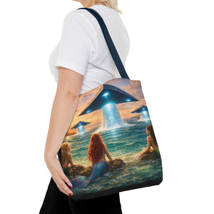 UFOs & Mermaids Tote Bag - 3 Sizes