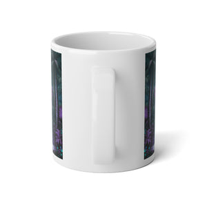 Jumbo Mug, 20oz, Sleeping Beauty Parrot Purple | Tropical Coffee Cup
