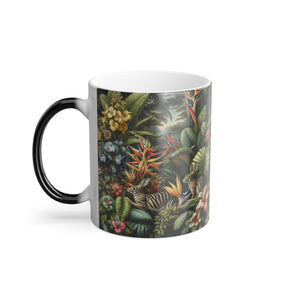 Color Morphing Mug, 11oz / Rainforest Rabbit Outing