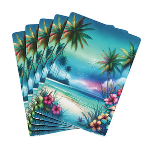 Poker Playing Cards - Relaxation Beach