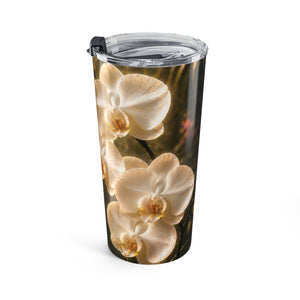 20oz Insulated Tumbler — Sunlit Pearl Orchid Drinkware