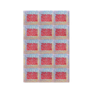 Microfiber Coffee/Tea Towel — Coastal Disco Red Coral