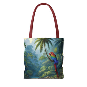 Sleeping Beauty Parrot Tote Bag - 3 Sizes