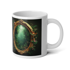Jumbo Mug, 20oz, Portal to Paradise | Tropical Coffee Cup