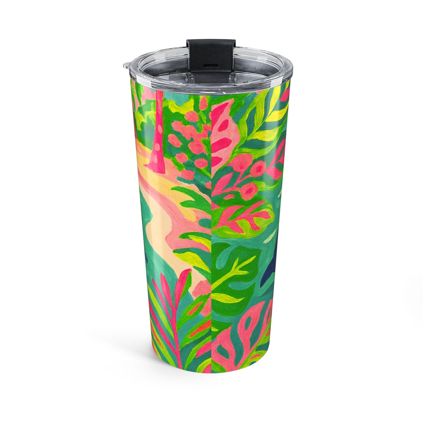 20oz Tumbler — Tropical Jumping Dolphins Travel Cup