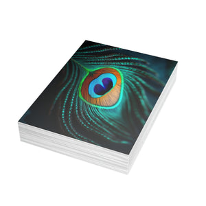 Tropical Peacock Eye Postcard Bundles (envelopes included) ~ 4 sizes
