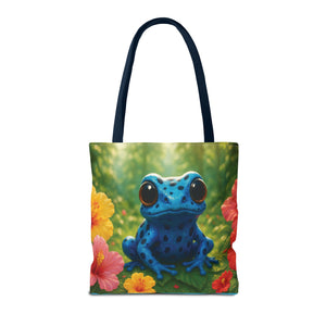 Baby Tree Frog Trio Tote Bag - 3 Sizes