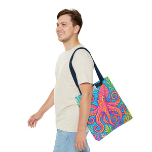 Octopus Kraken Joe Tote Bag - 3 Sizes