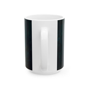 Ceramic White Mug - 11oz & 15oz, Parrot Friends