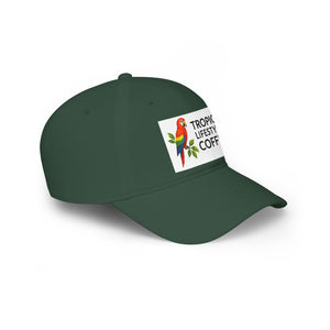 Tropics Lifestyle Coffee Cap — Parrot Logo Baseball Hat