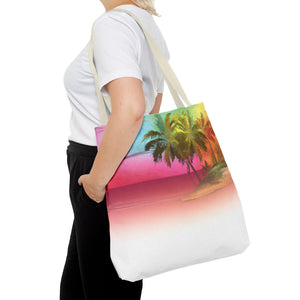 Watercolor Sunset Tote Bag - 3 Sizes