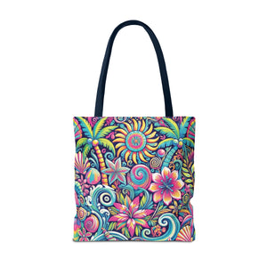 Happy Tropics Tote Bag - 3 Sizes