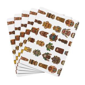Poker Playing Cards - Tiny Tiki Dudes