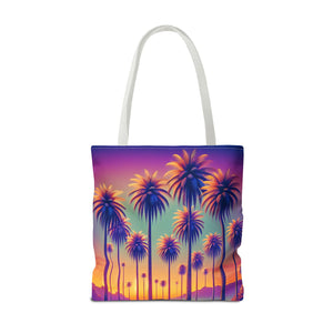 Sunset Palms Tote Bag - 3 Sizes
