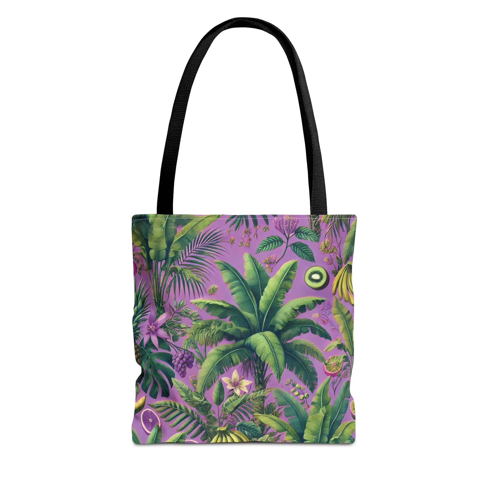 More Tropical Fruit/Deep Lilac Tote Bag - 3 Sizes