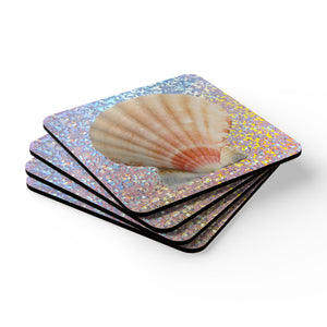 Coaster Set/4 - Disco Scallop