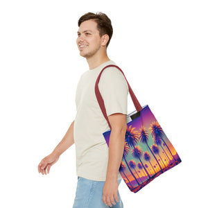 Sunset Palms Tote Bag - 3 Sizes