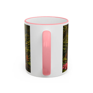 Accent Rim & Handle Mug — UFO & Tiger