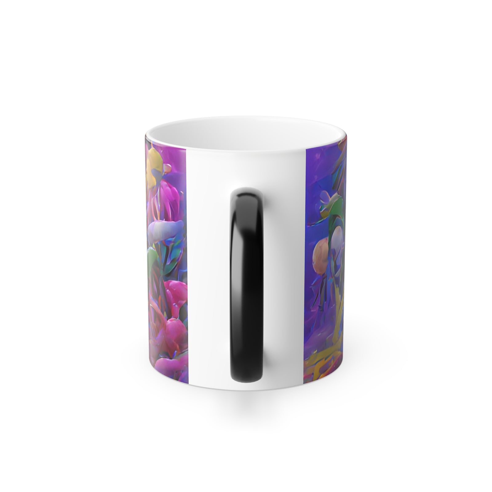 Color Morphing Mug, 11oz, Busy Coral Reef