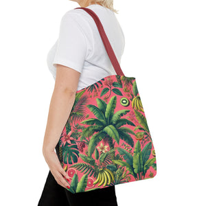 More Tropical Fruit/Coral Tote Bag - 3 Sizes
