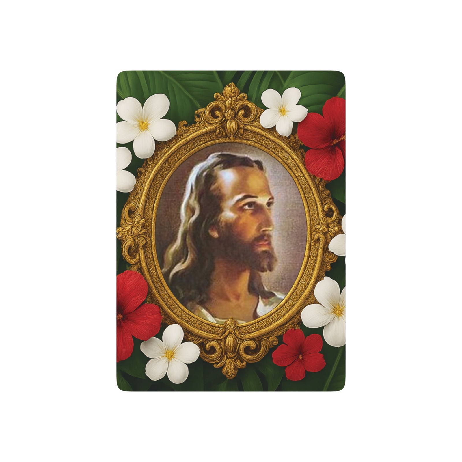 Religious Poker Playing Cards - "Head of Christ" Jesus Portrait