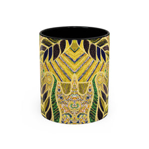 Accent Color Coffee Mug (11, 15oz), Amazon Whimsy Yellow