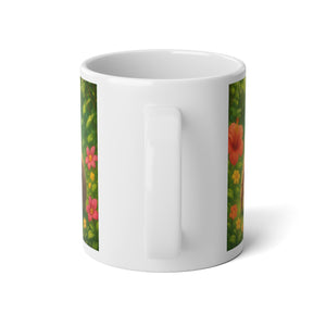 Jumbo Mug, 20oz, Rainforest Baby Spider | Tropical Coffee Cup