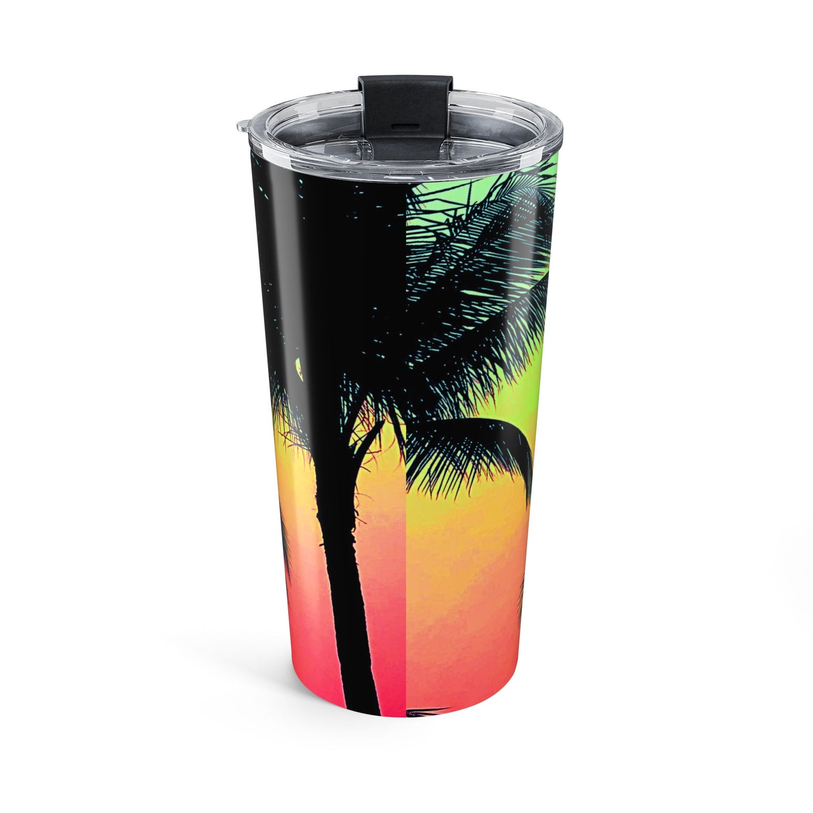 20oz Tumbler — Tropical Palm Glow Sangria Travel Cup