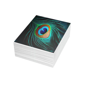 Tropical Peacock Eye Postcard Bundles (envelopes included) ~ 4 sizes