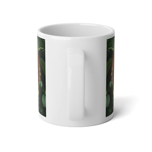 Copy of Jumbo Mug, 20oz, Framed Macaw Parrots | Tropical Coffee Cup