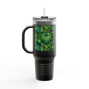 Insulated Travel Mug, 40oz / Rainforest Greenery - Perfect for Outdoor Adventures