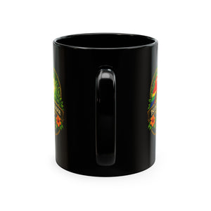 Tropical Parrot Coffee Mug — "Island Ambassador" Ceramic Cup